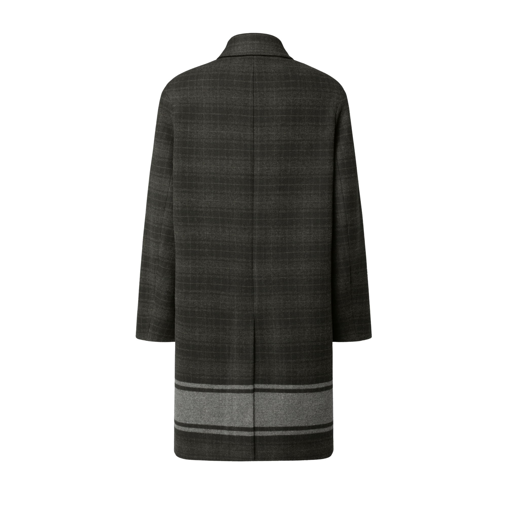 LOUIS VUITTON モノグラム チェック チェスターコート Damier Plaid Double-Breasted Coat - Ready-to-Wear | LOUIS VUITTON